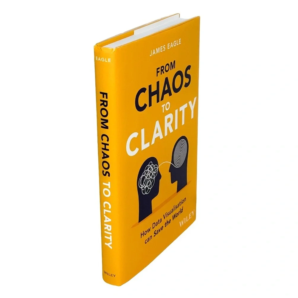 From Chaos to Clarity James Eagle Wiley AI‎ Data Visualisation Hardcover NEW